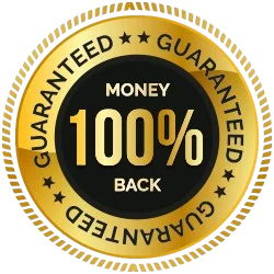 Leptozan Money Back Badge